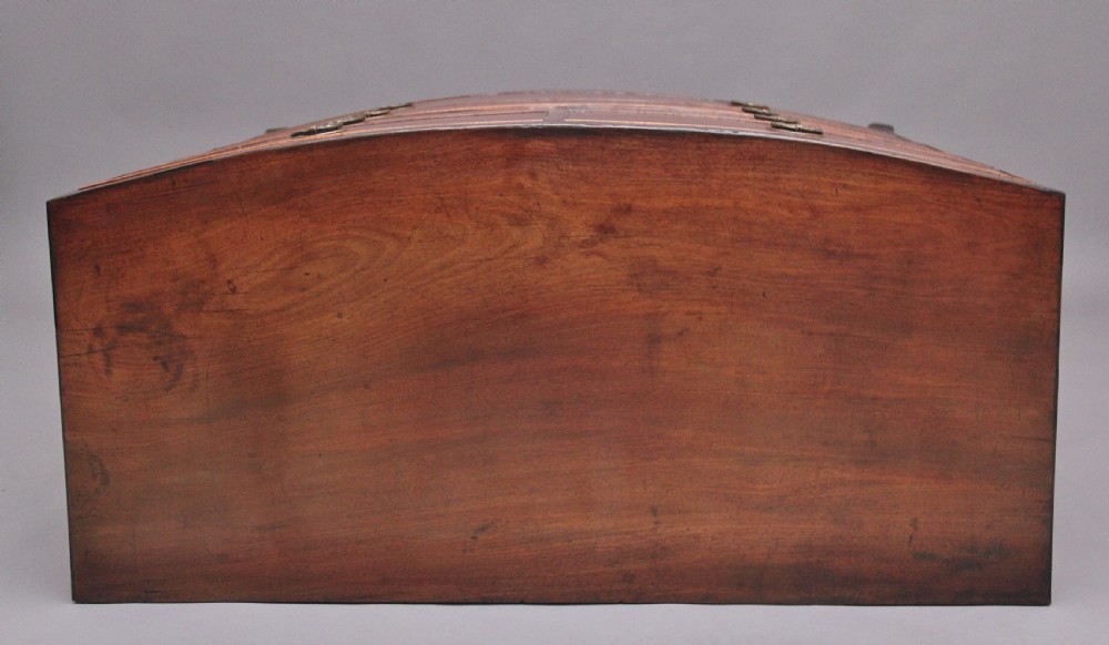 Early 19th Century mahogany bowfront chest View IX