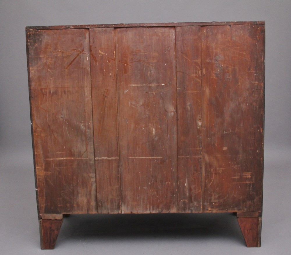 Early 19th Century mahogany bowfront chest View VII