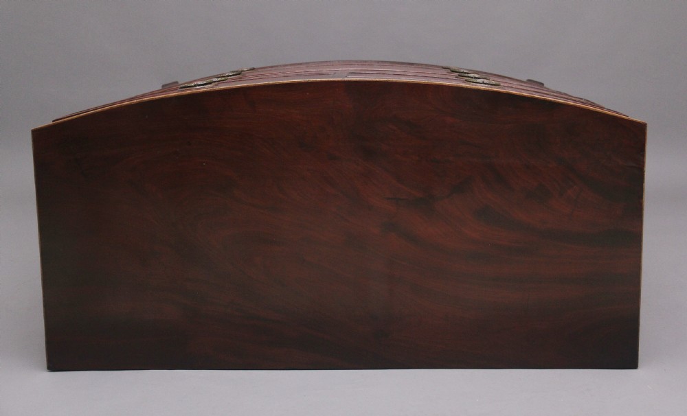 Early 19th Century mahogany bowfront chest View IX