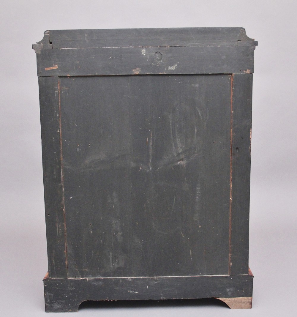 19th Century walnut and marquetry pier cabinet View VI