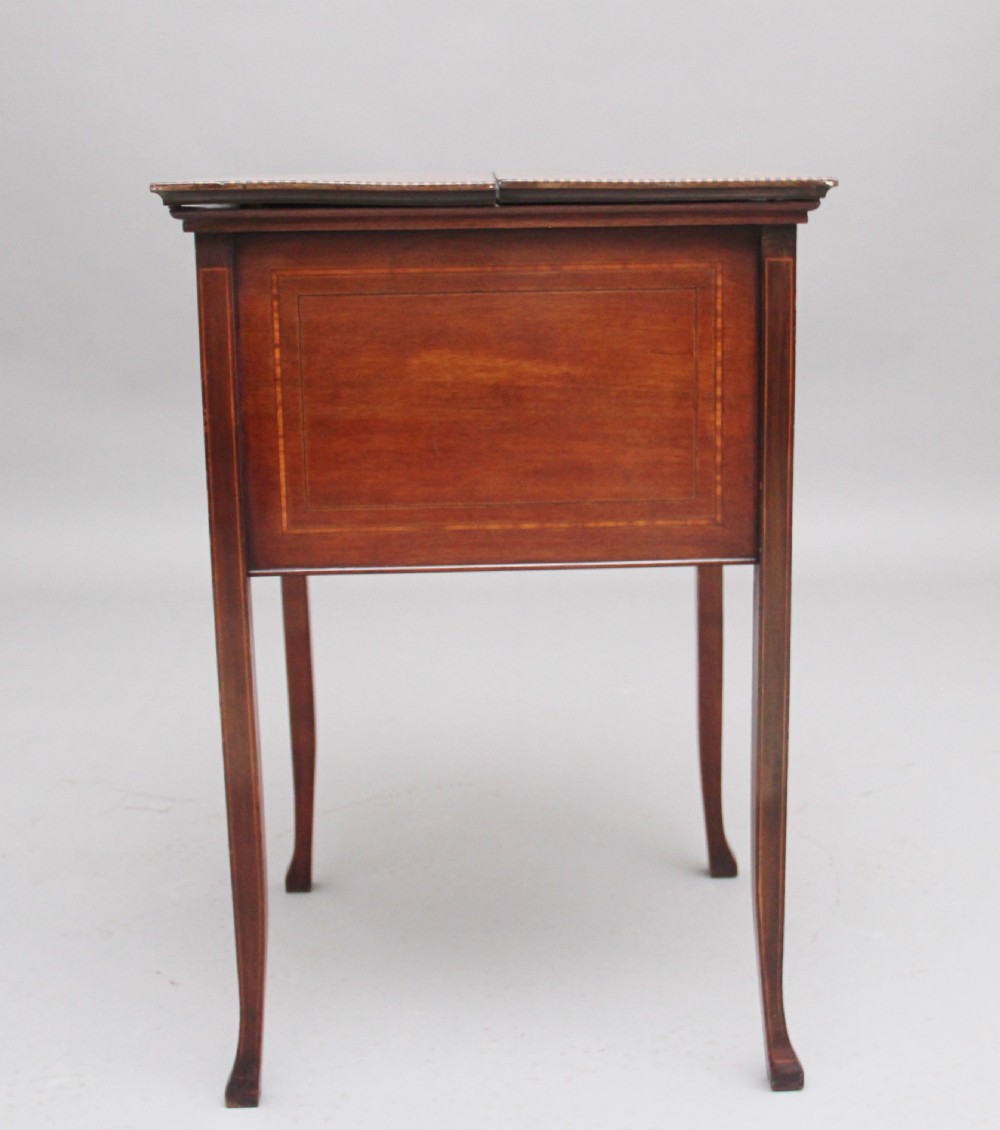 Early 20th Century mahogany metamorphic writing table View XII