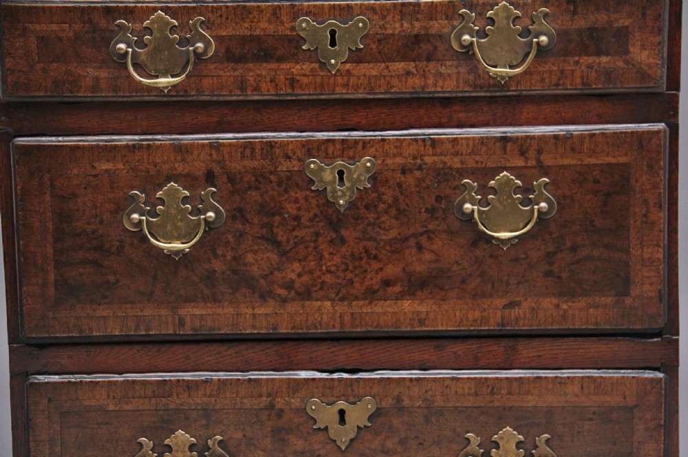 18th Century and later veneered chest of drawers View X