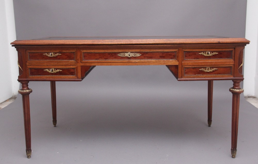 19th Century French mahogany directoire writing desk