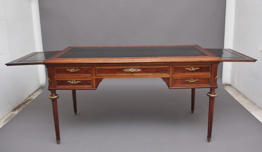 19th Century French mahogany directoire writing desk View II