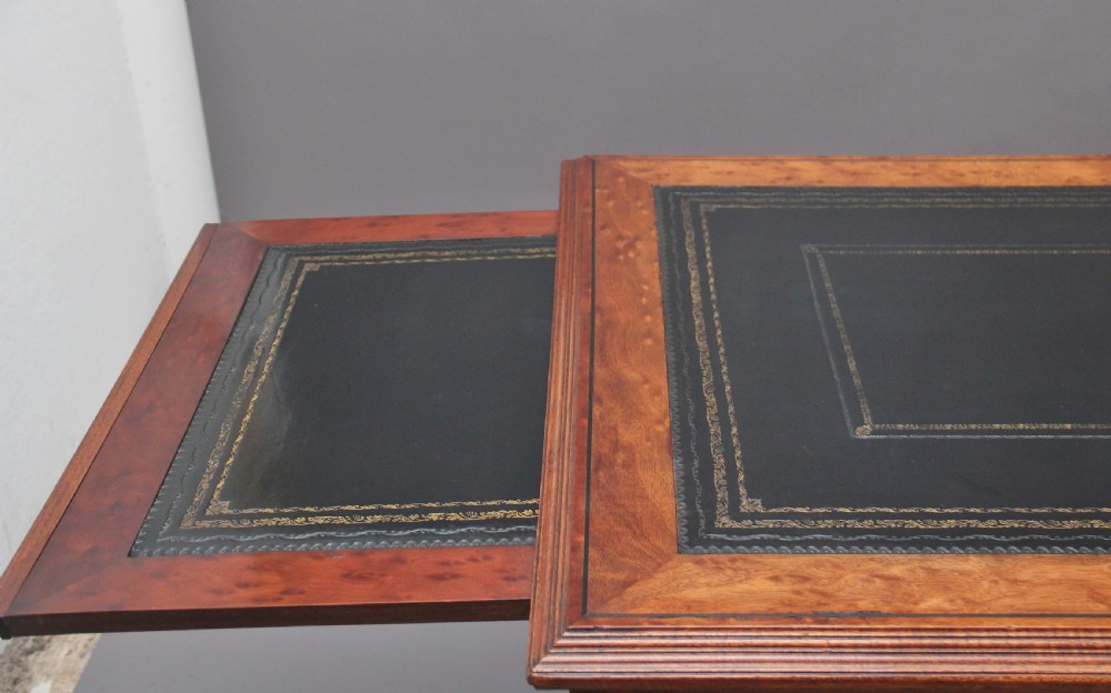 19th Century French mahogany directoire writing desk View V