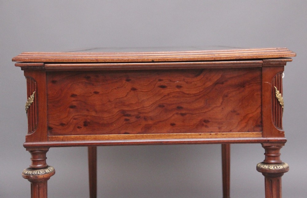 19th Century French mahogany directoire writing desk View VIII