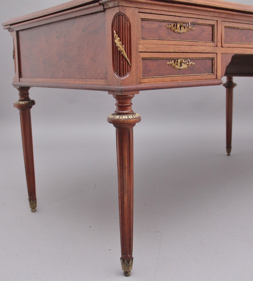 19th Century French mahogany directoire writing desk View XI
