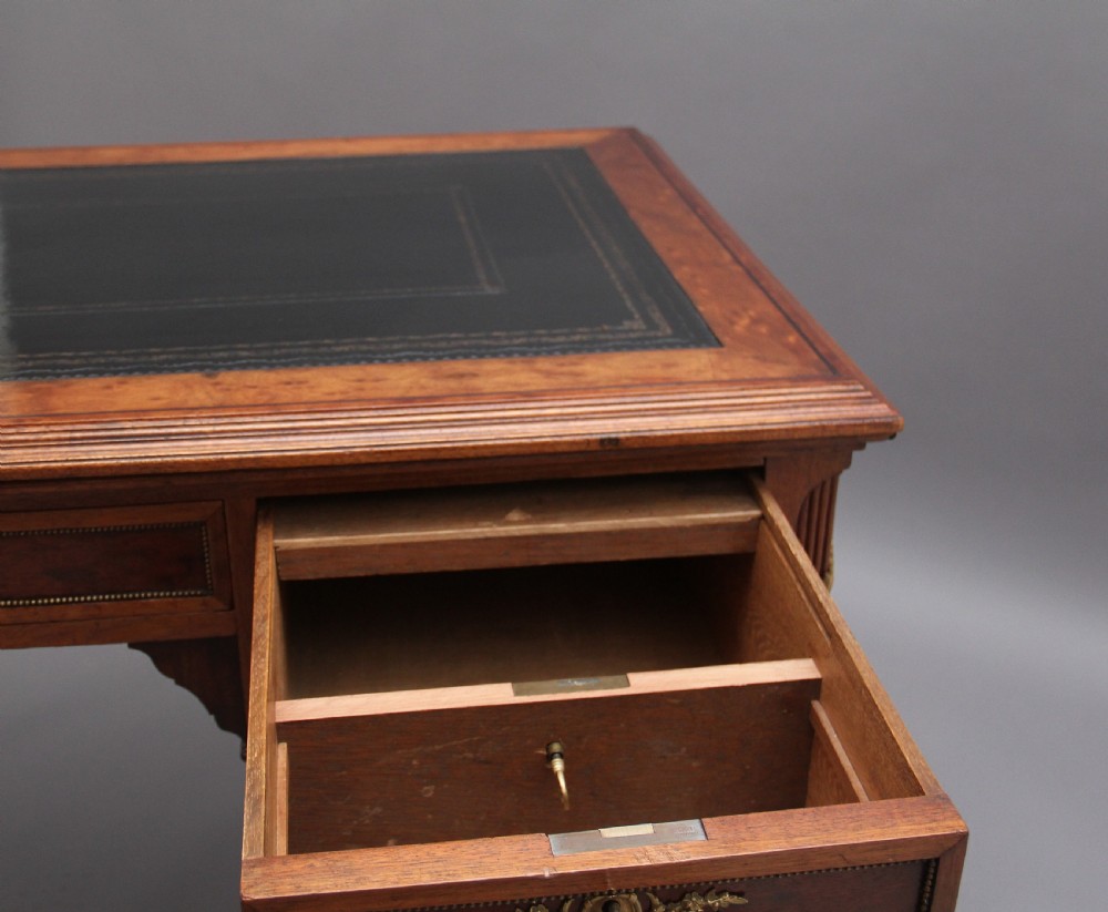 19th Century French mahogany directoire writing desk View XIV