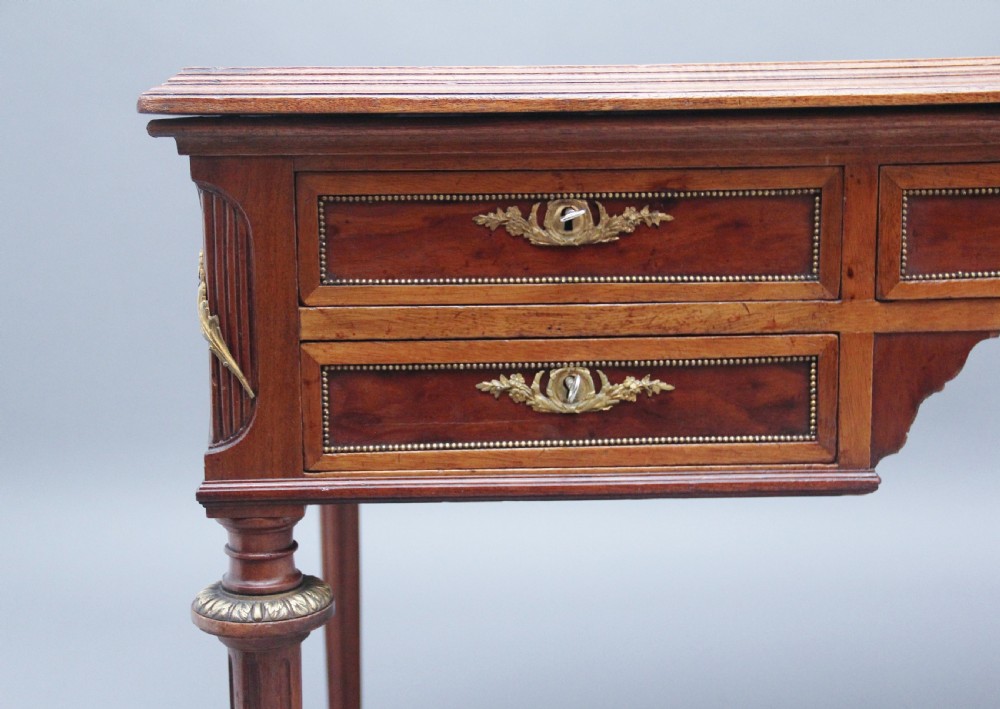 19th Century French mahogany directoire writing desk View XVI