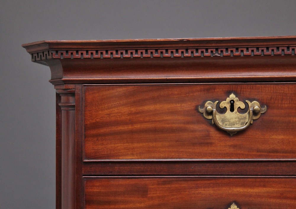 18th Century mahogany chest on chest View III