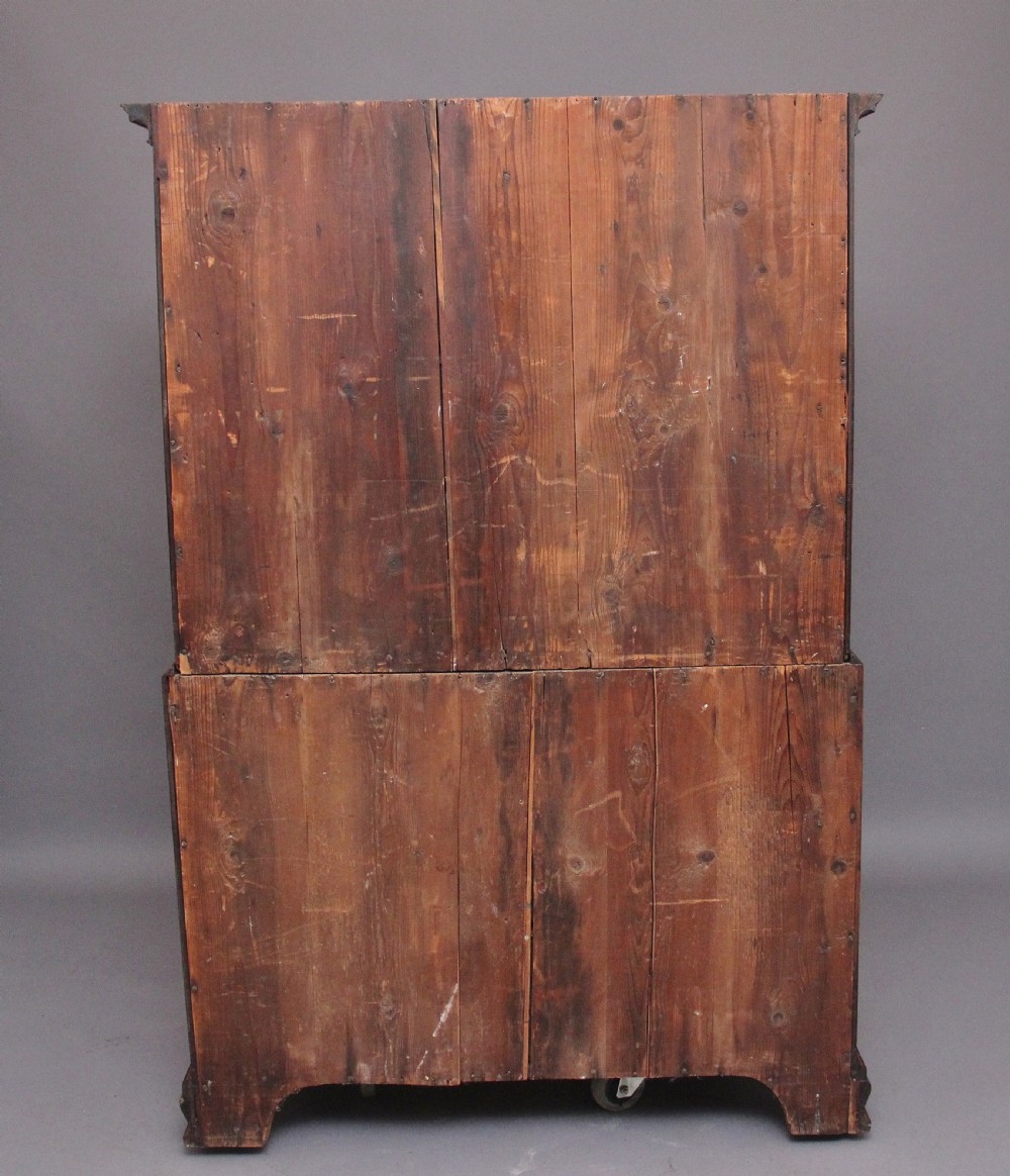18th Century mahogany chest on chest View VIII