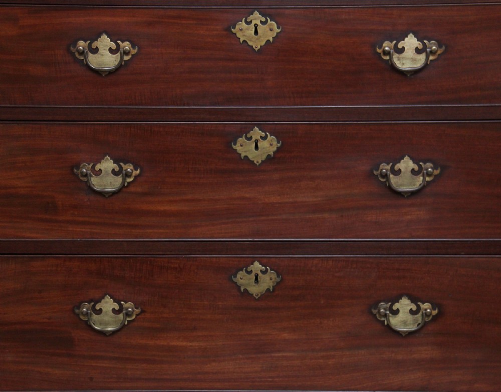18th Century mahogany chest on chest View X