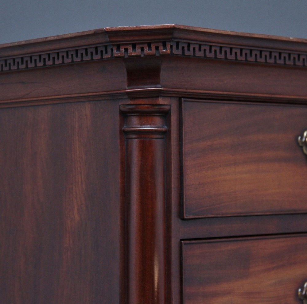 18th Century mahogany chest on chest View XI