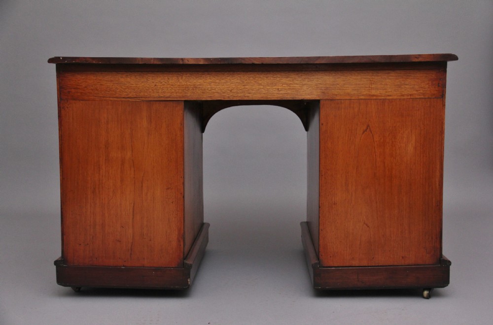 19th Century mahogany desk View VIII
