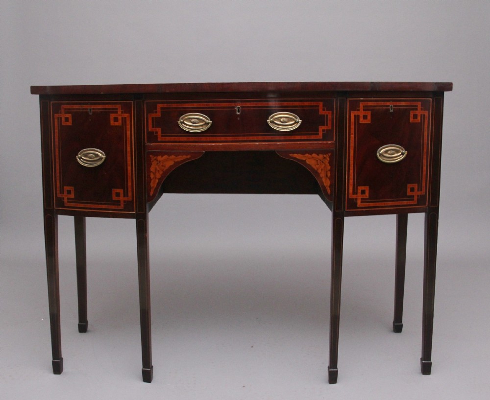 Early 19th Century mahogany and inlaid sideboard