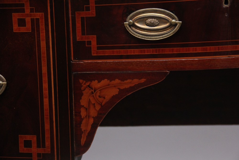 Early 19th Century mahogany and inlaid sideboard View X