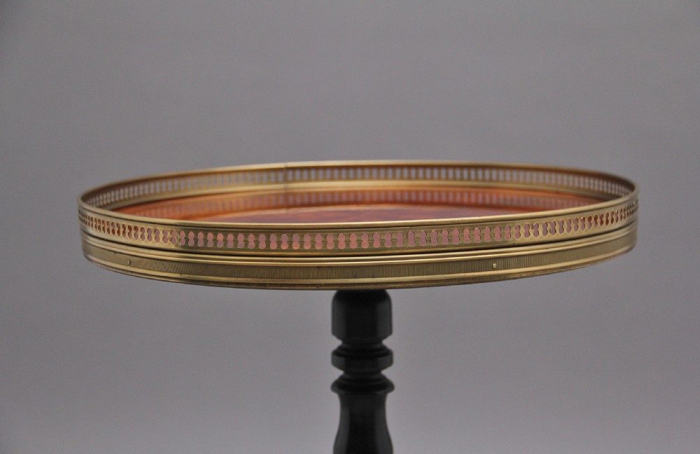 19th Century mahogany and ebonised occasional table View VII