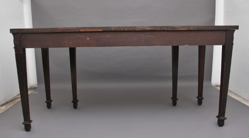 Large early 20th Century mahogany serving table View V