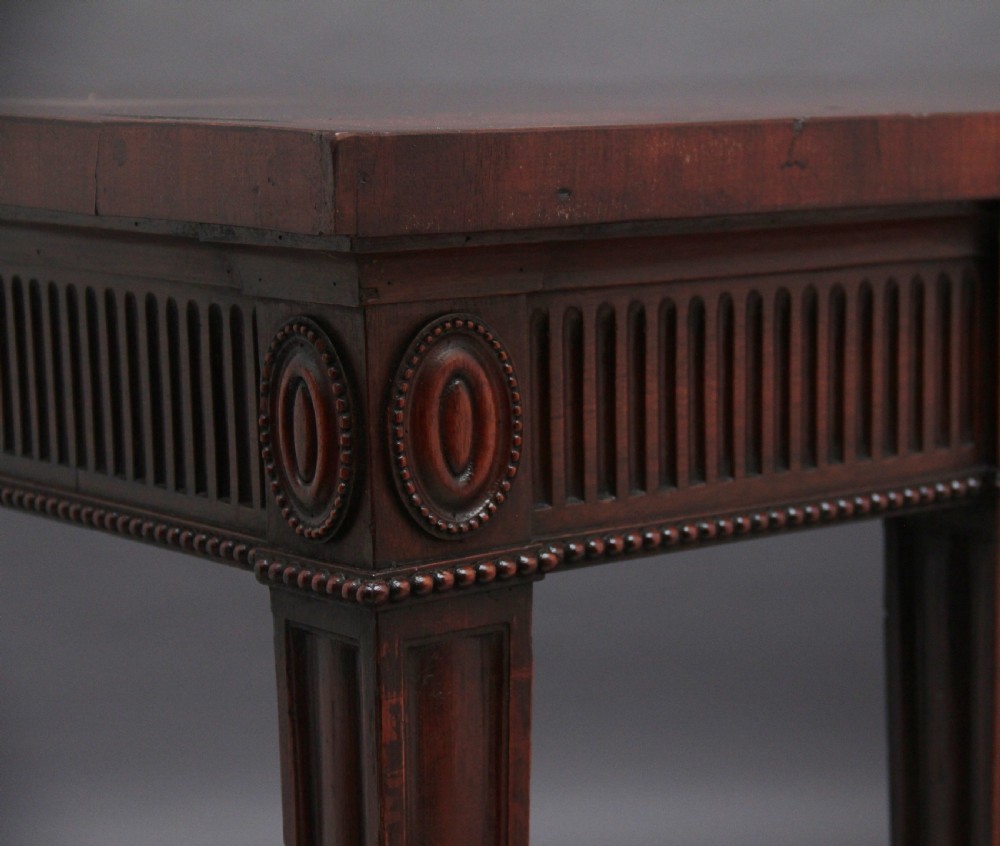 Large early 20th Century mahogany serving table View X