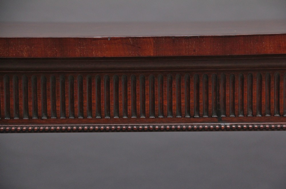 Large early 20th Century mahogany serving table View XI