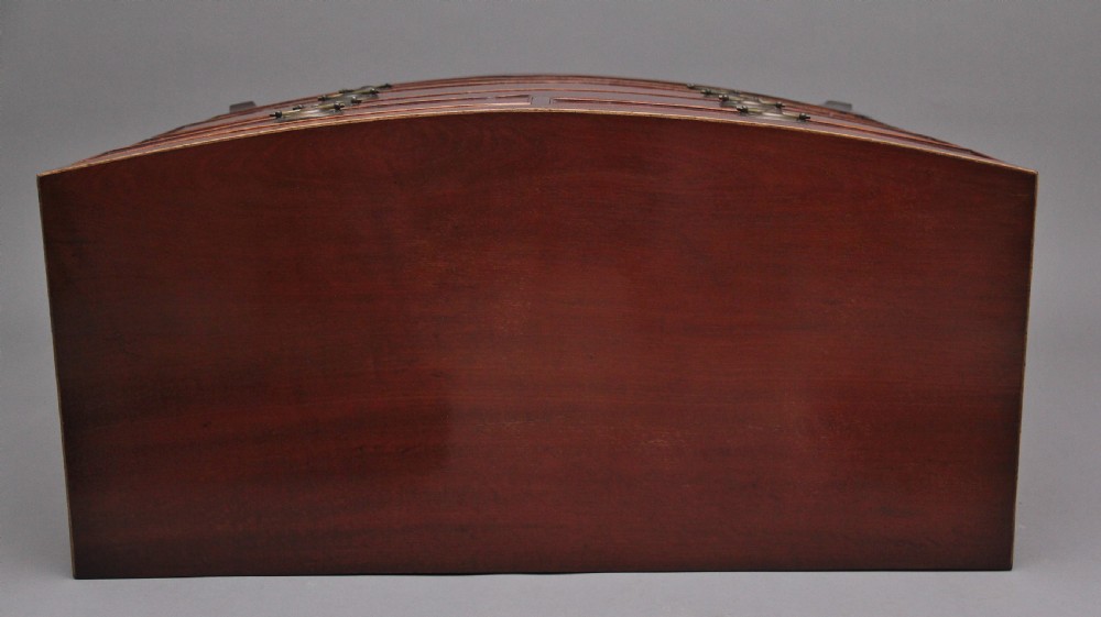 Early 19th Century mahogany bowfront chest View VIII