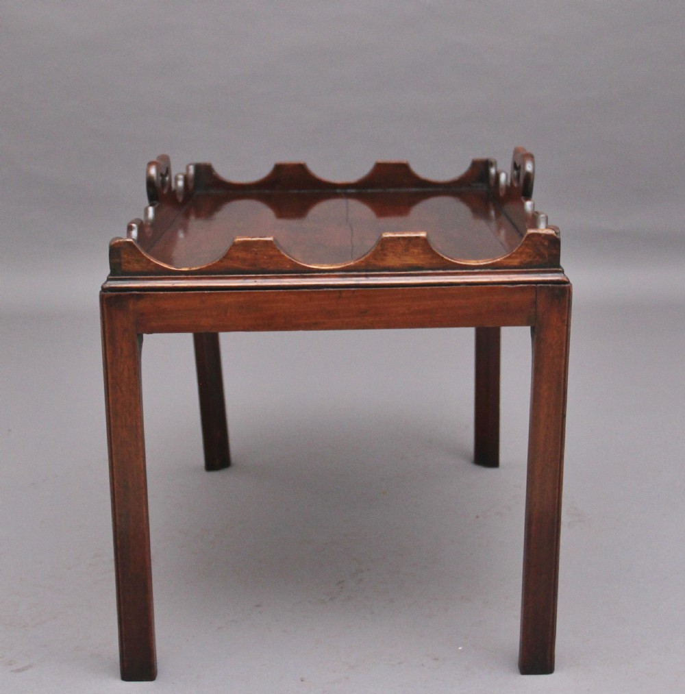 Early 20th Century mahogany butlers tray View III