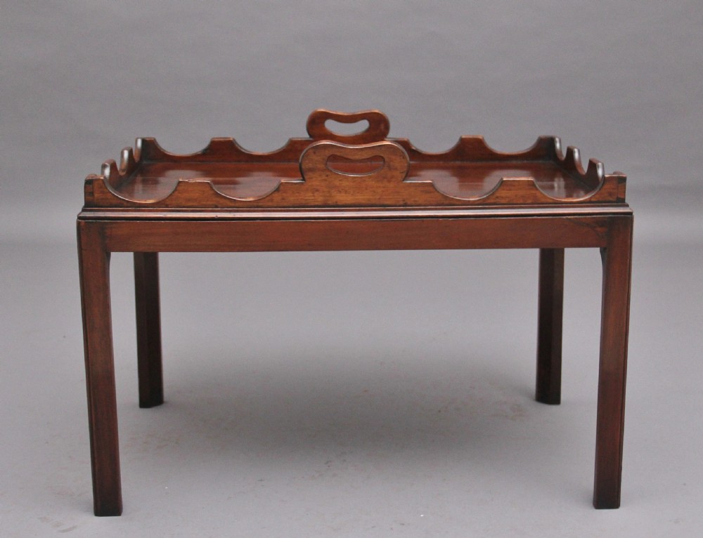 Early 20th Century mahogany butlers tray View IV