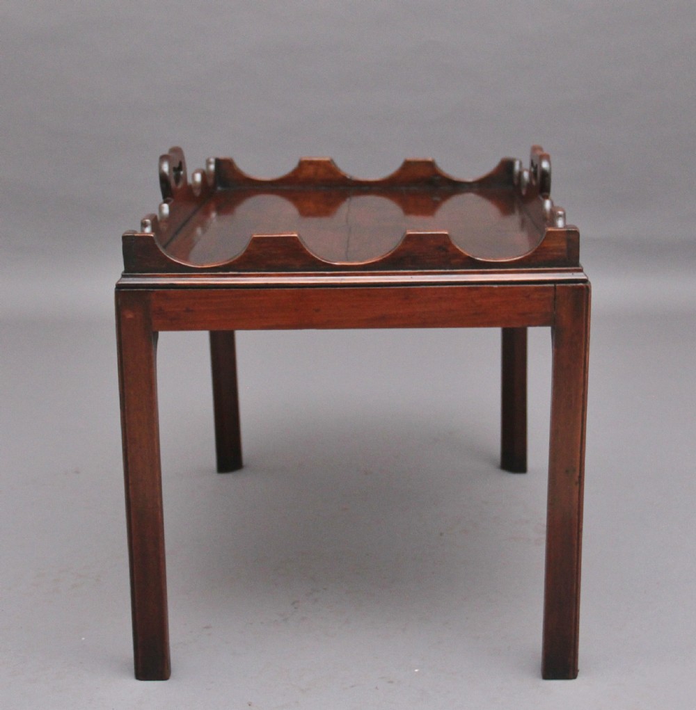Early 20th Century mahogany butlers tray View V