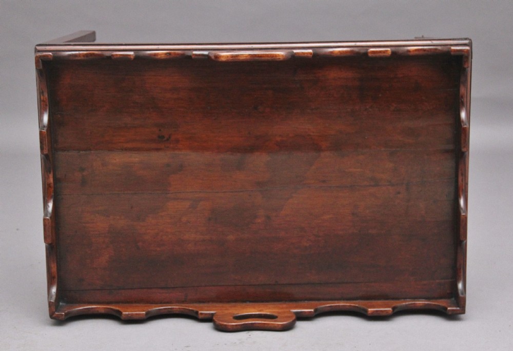 Early 20th Century mahogany butlers tray View VI