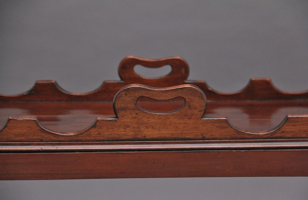 Early 20th Century mahogany butlers tray View VII
