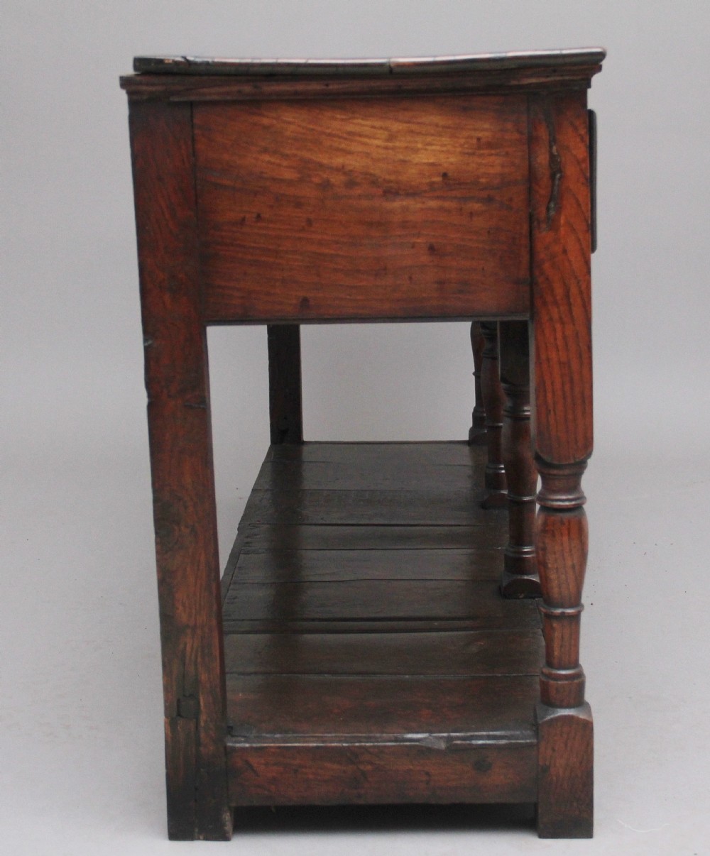 18th Century oak dresser base View V