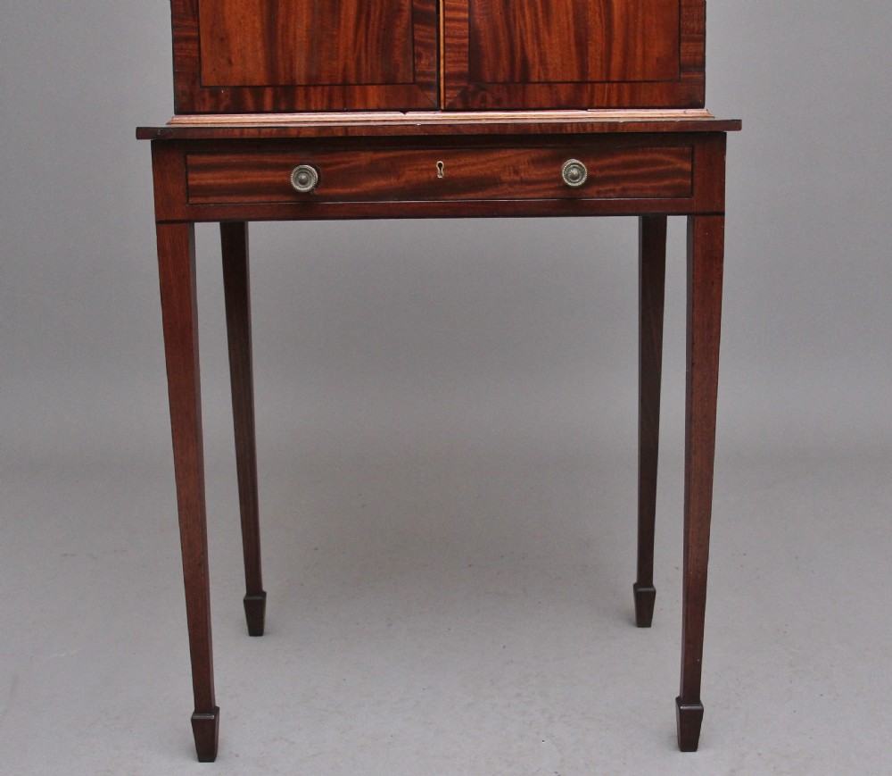 19th Century mahogany collectors cabinet View XI