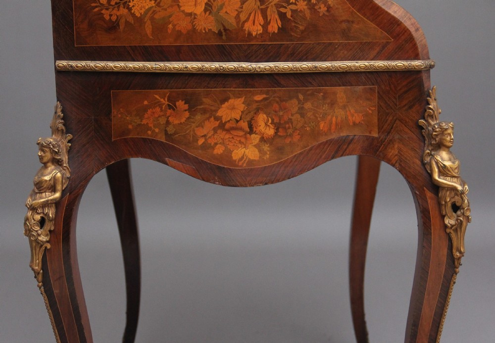 Early 20th Century Kingwood and marquetry bonheur du jour View IX
