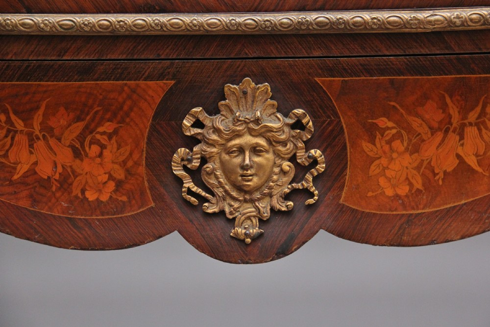Early 20th Century Kingwood and marquetry bonheur du jour View XVIII