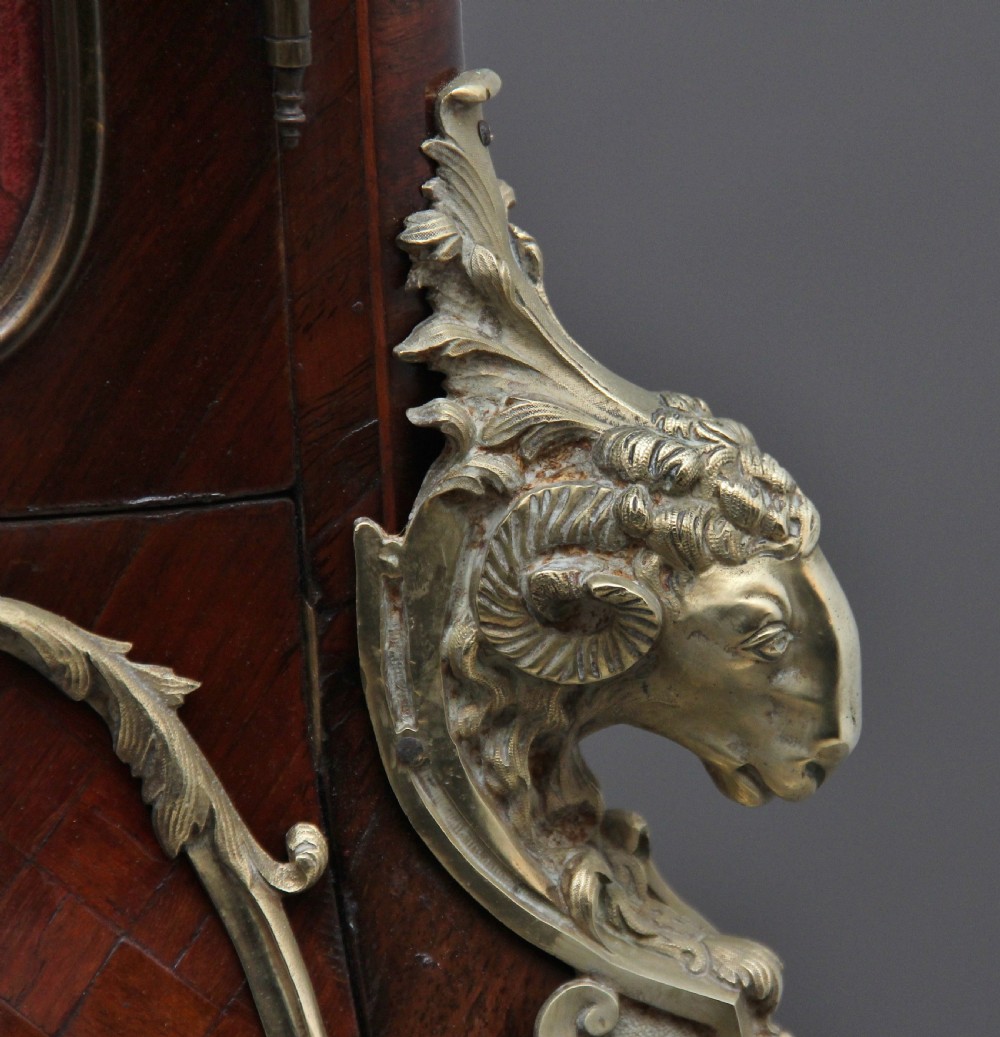 19th Century Kingwood and marquetry secretaire vitrine  View XIX