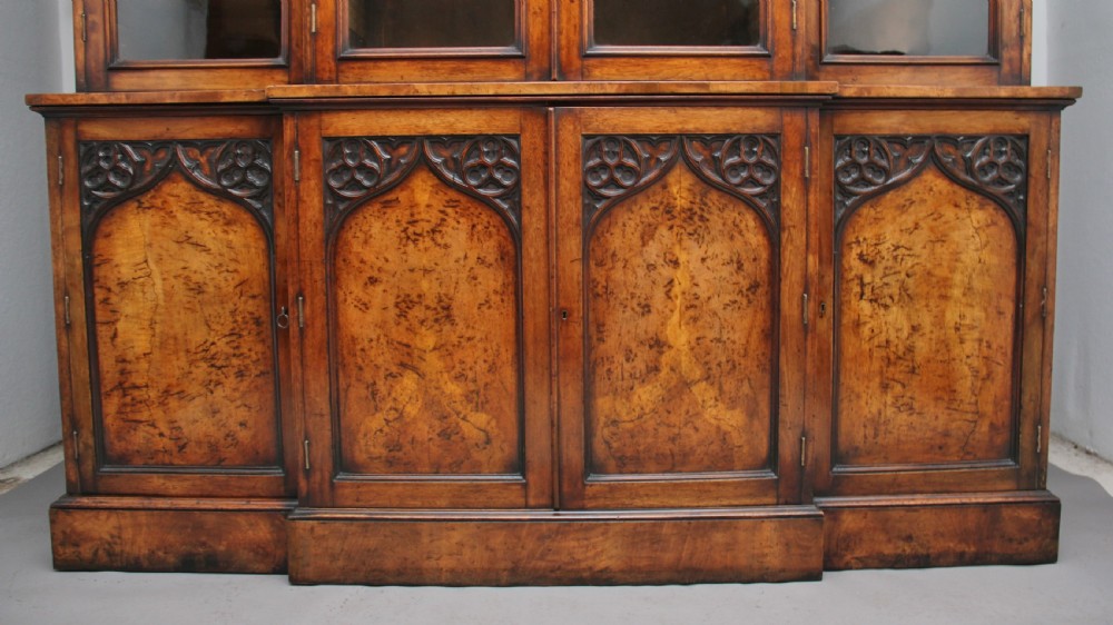 Early 19th Century pollard oak bookcase View IV