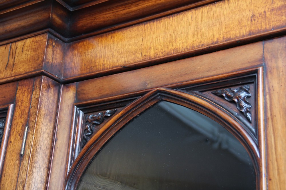 Early 19th Century pollard oak bookcase View VII