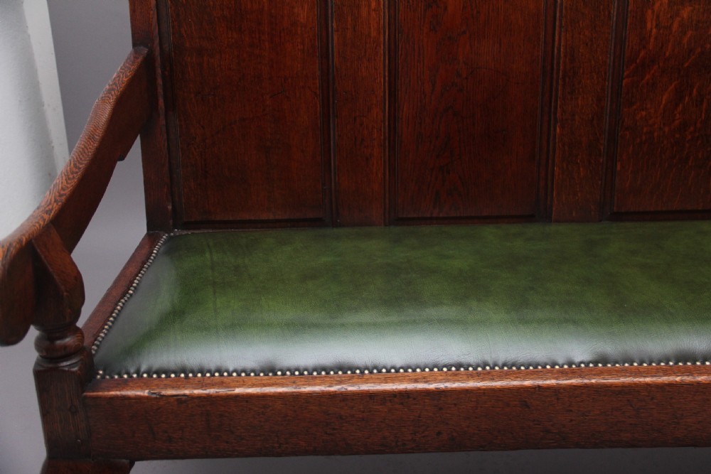18th Century oak settle View X