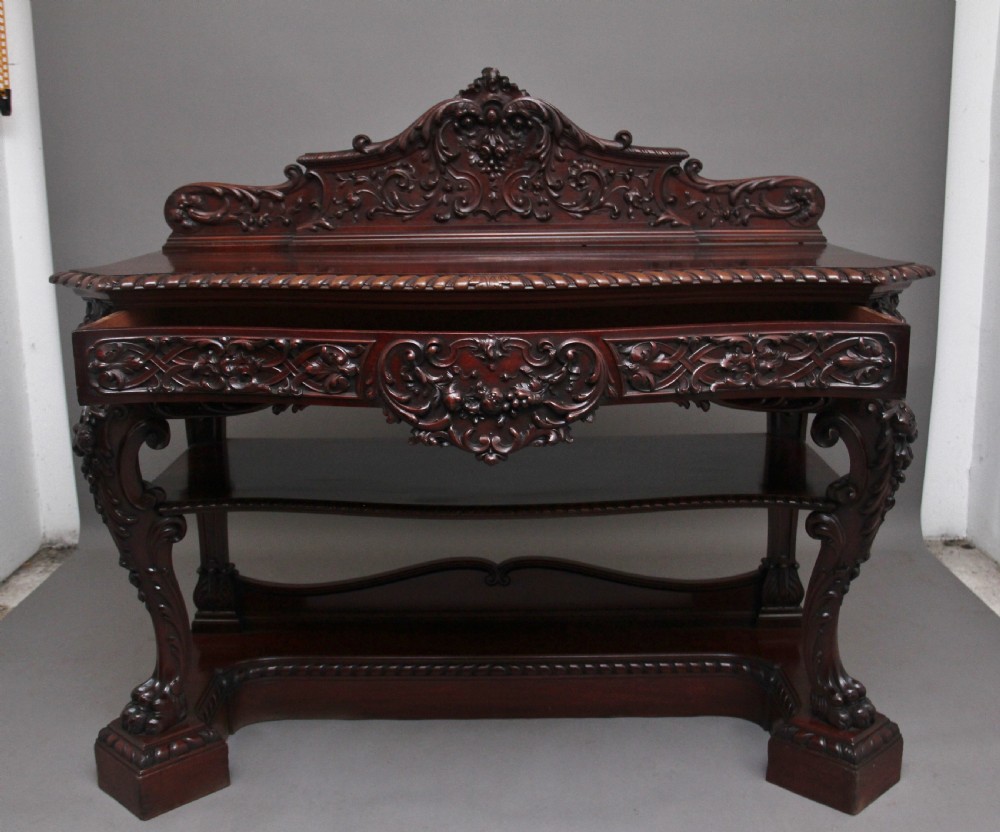 19th Century mahogany serving table by Gillows of Lancaster  View II