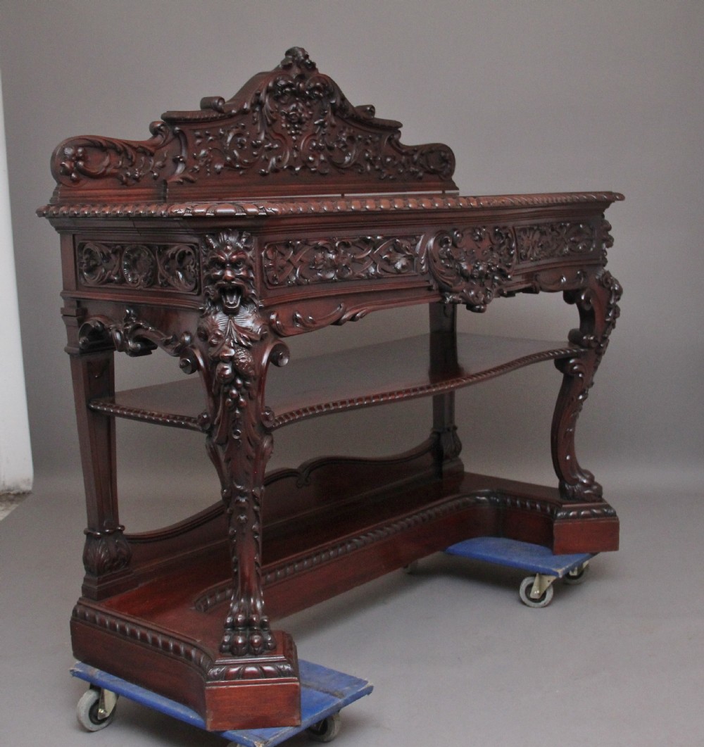 19th Century mahogany serving table by Gillows of Lancaster  View VIII