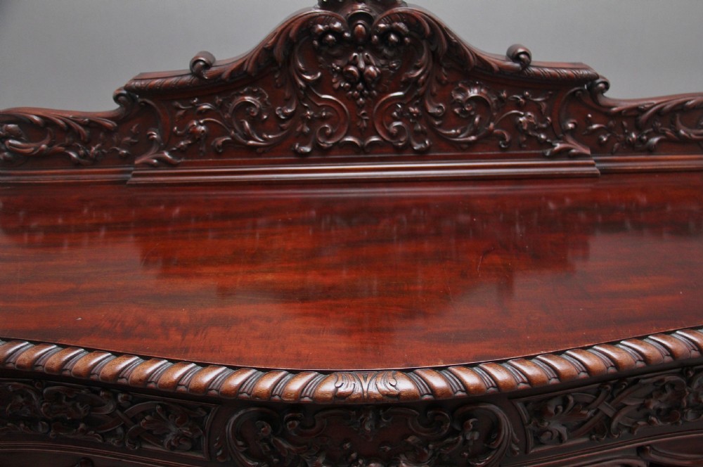 19th Century mahogany serving table by Gillows of Lancaster  View X