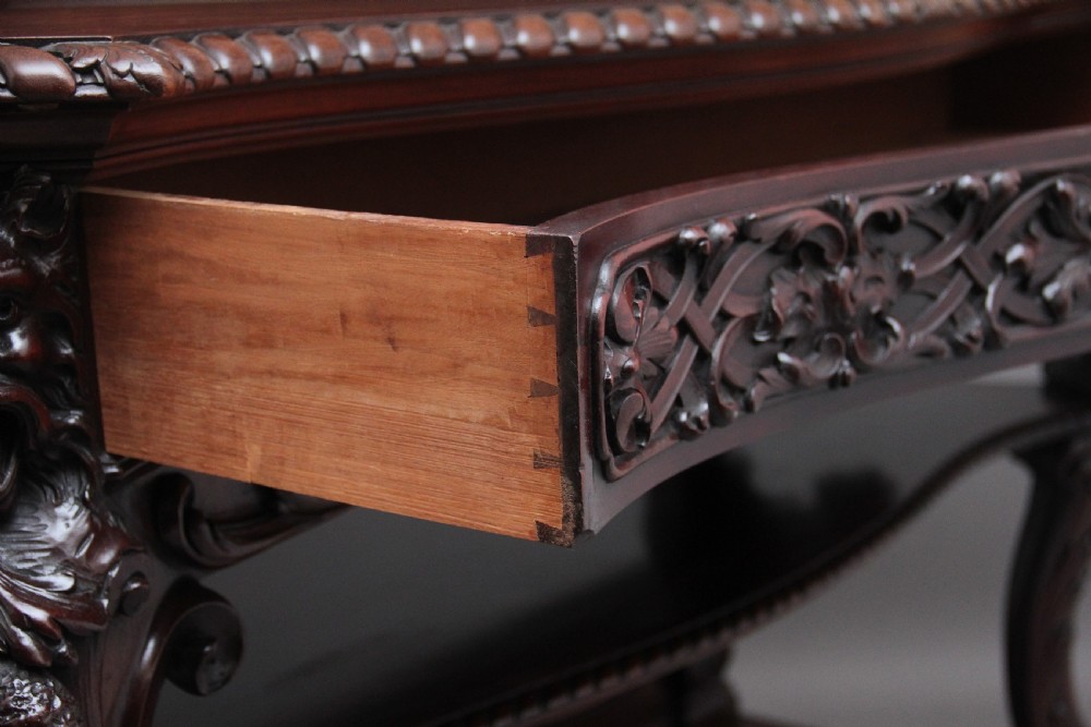 19th Century mahogany serving table by Gillows of Lancaster  View XVI