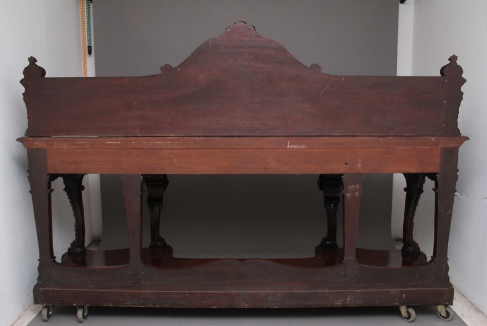 Large 19th Century mahogany serving table by Gillows  View V