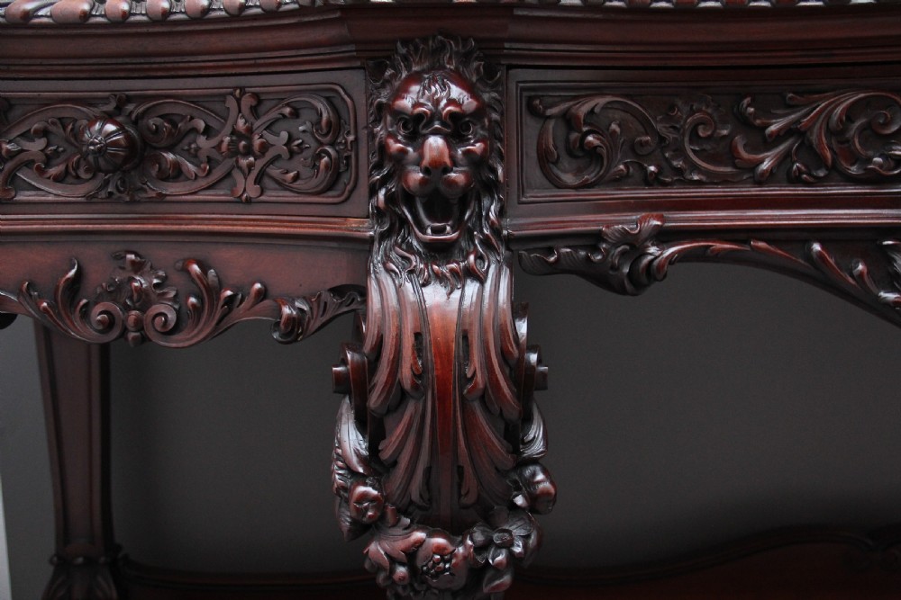 Large 19th Century mahogany serving table by Gillows  View XV