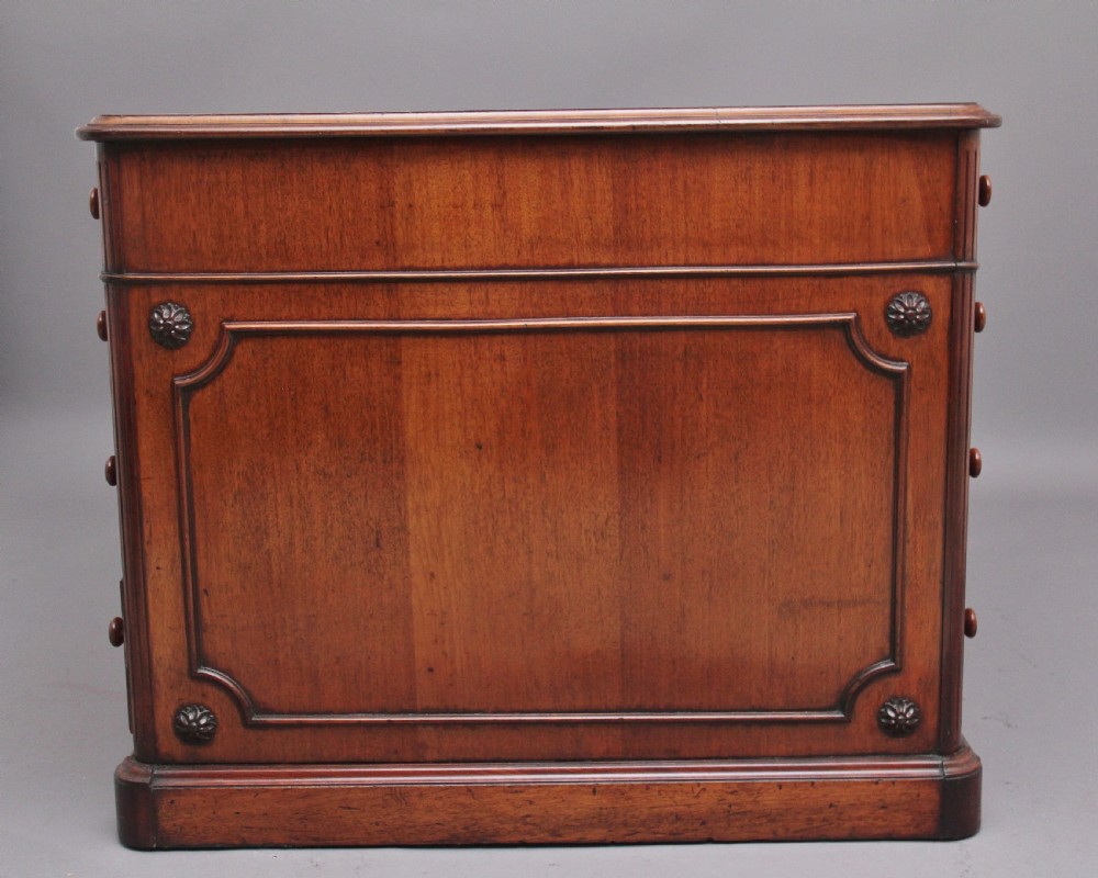 19th Century mahogany partners desk stamped Gillow View IV