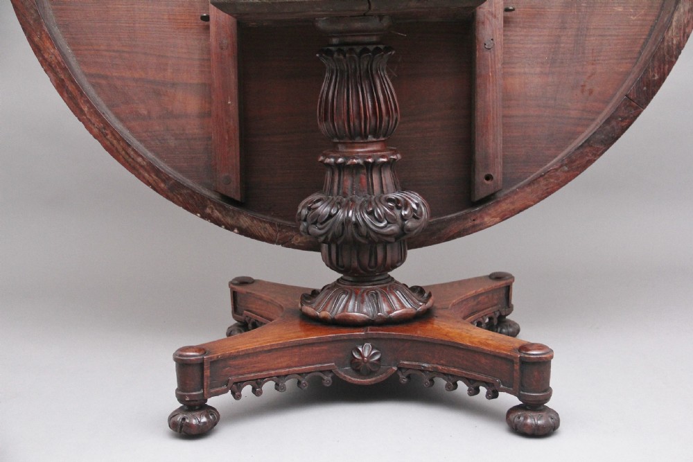 19TH CENTURY ANGLO INDIAN CARVED CENTRE TABLE View VI
