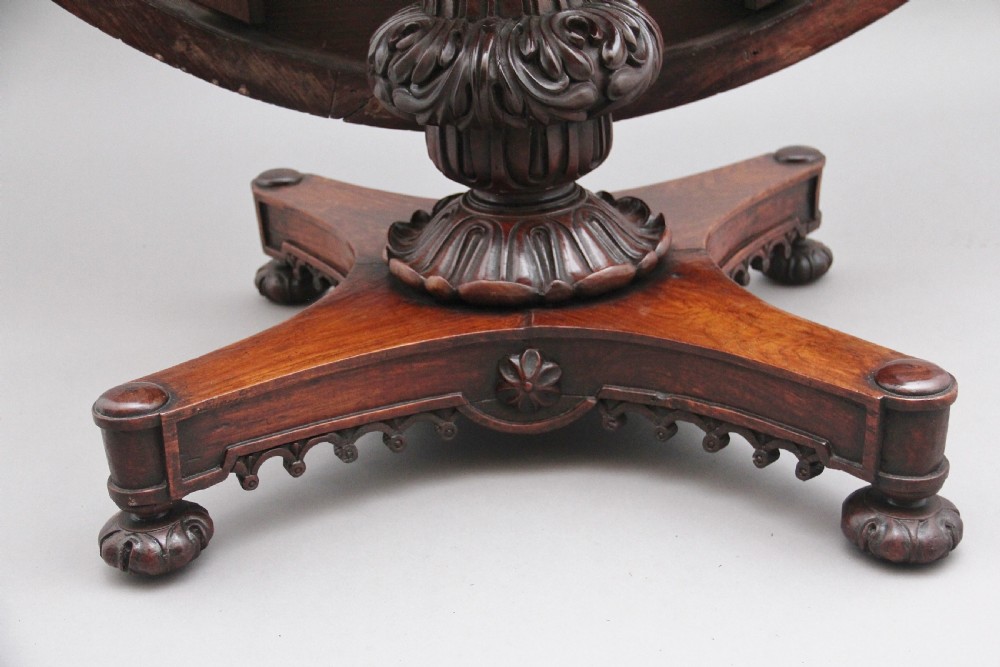 19TH CENTURY ANGLO INDIAN CARVED CENTRE TABLE View VIII