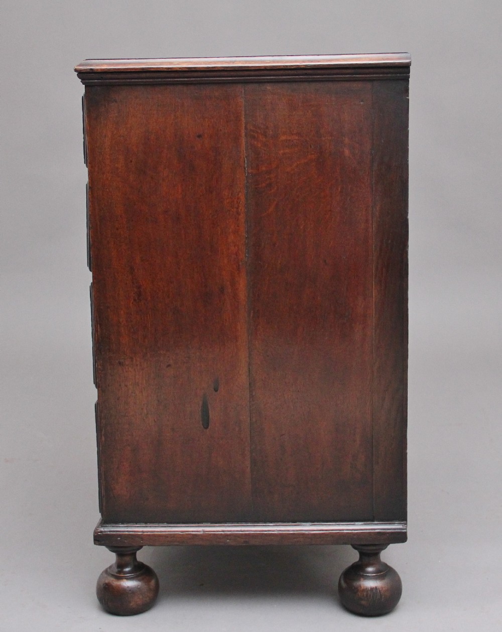 18th Century oyster wood chest View VI