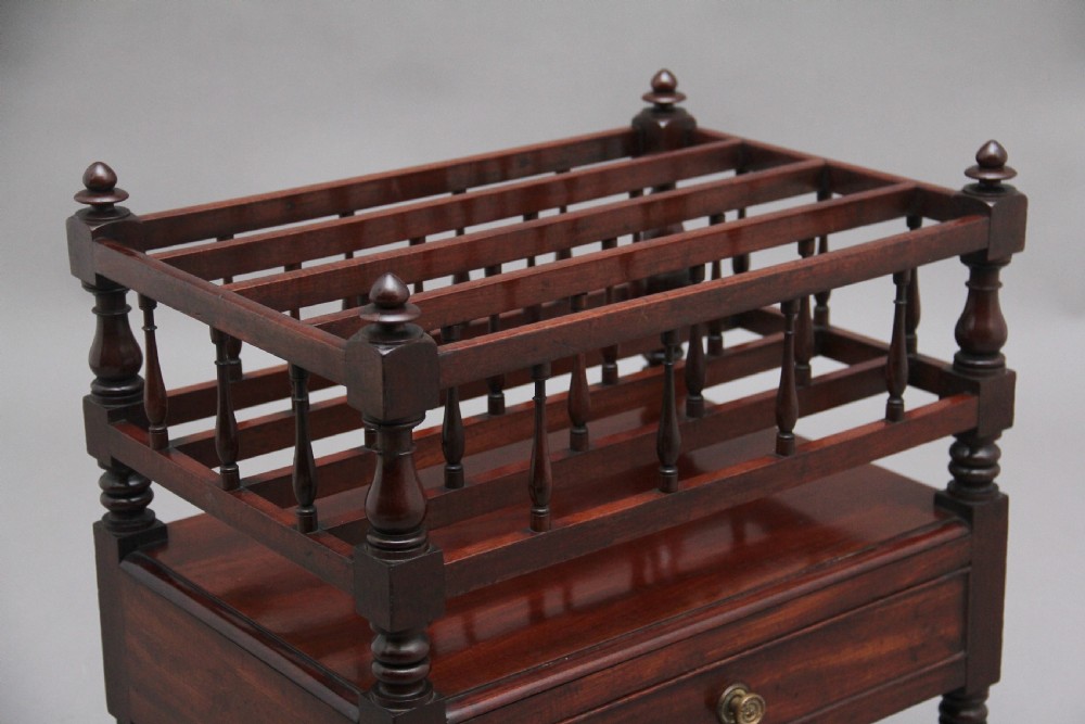 Early 19th Century mahogany Canterbury View VII