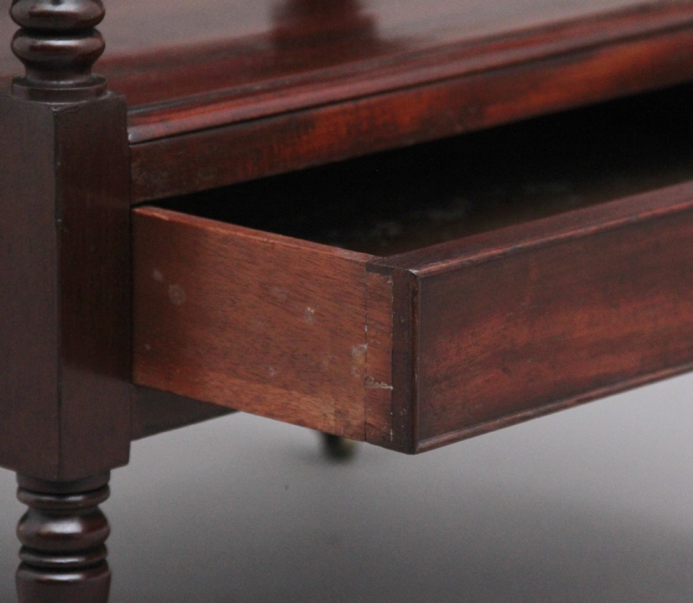 Early 19th Century mahogany Canterbury View X